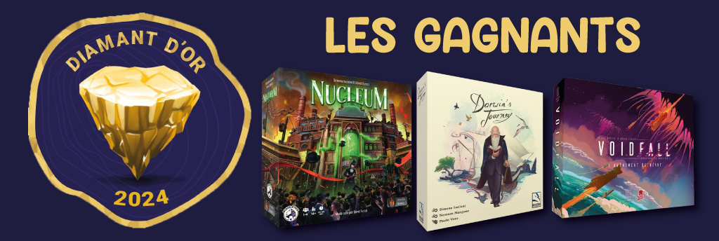 Les gagnants du Diamant d'Or 2024