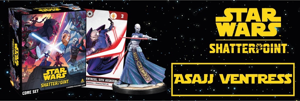 Star Wars - Shatterpoint : Présentation de Asajj Ventress, l’Assassin Sith