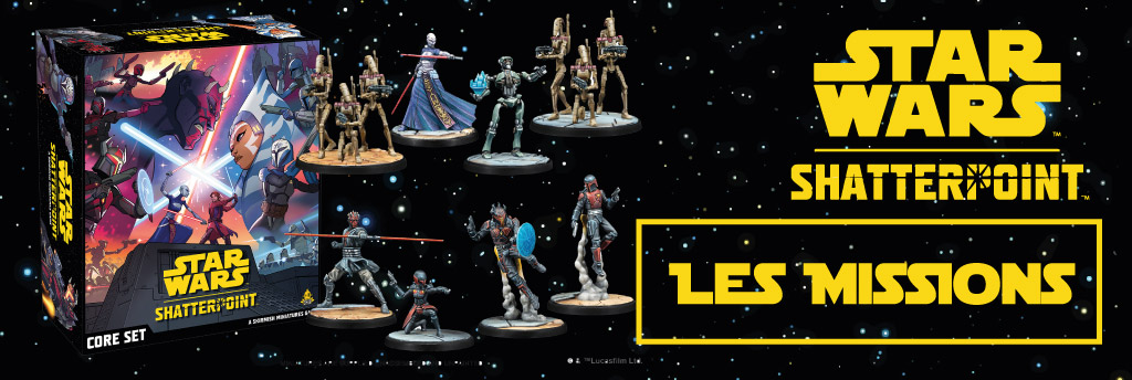 Les Missions dans Star Wars : Shatterpoint