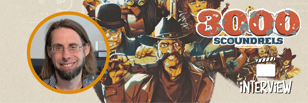 Interview de Corey Konieczka, l’auteur de 3000 Truands