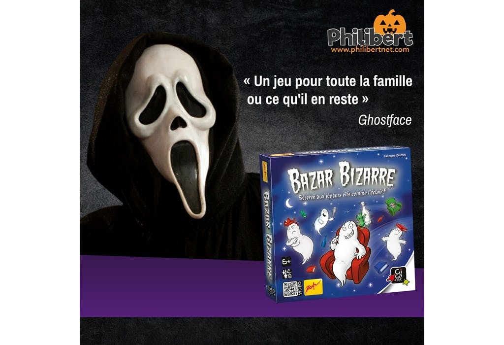 Le conseil ludique 2023 de Ghost Face de Scream