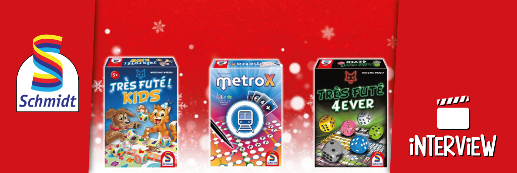 L'actualité ludique 2022 et 2023 de Schmidt Spiele