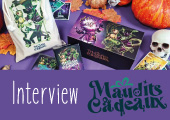 Interview de Florine Crepin, co-auteure du jeu de société Maudits Cadeaux