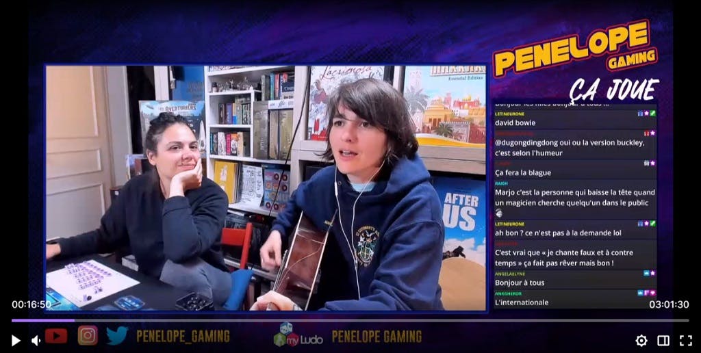 La chaîne Twitch Penelope Gaming