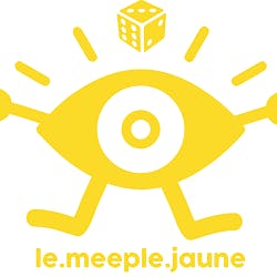 Le logo du site Le Meeple Jaune