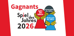 Les trois gagnants du Spiel des Jahres 2026