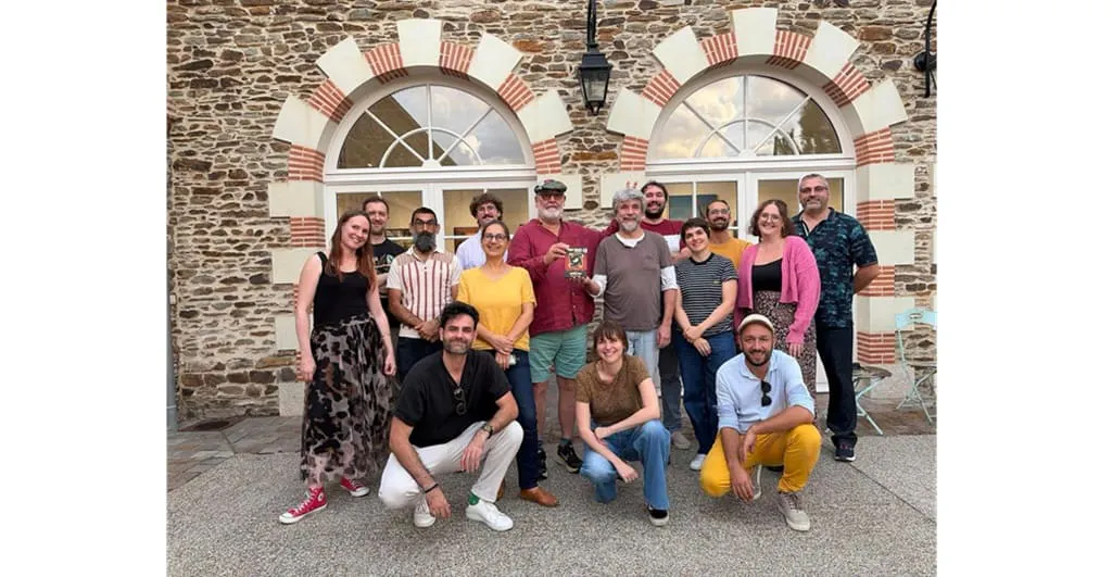 Photo de groupe de tous les joueurs présents pour la partie