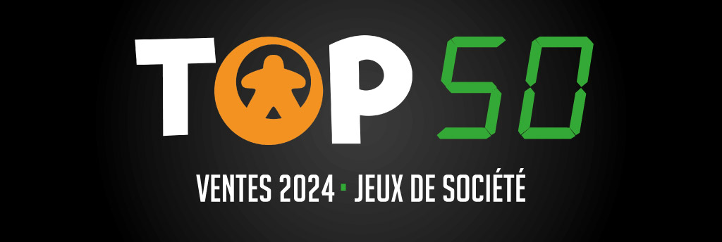 Nos 50 jeux de société les plus vendus en 2024