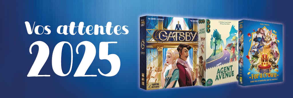 Les jeux de société les plus attendus en 2025