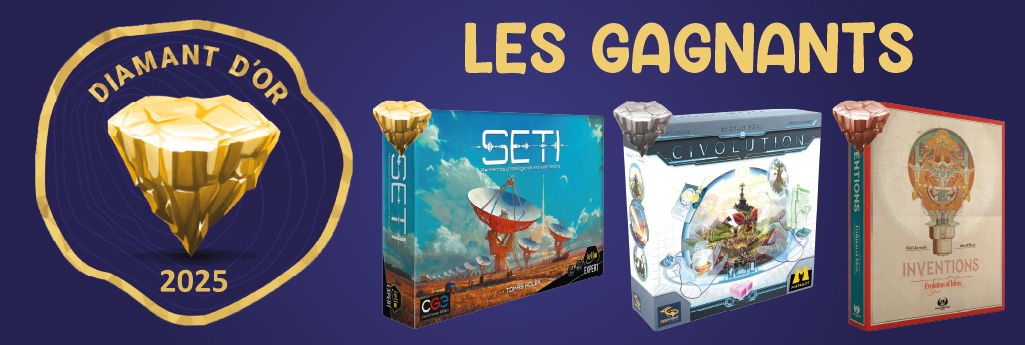 Les gagnants du Diamant d'Or 2025