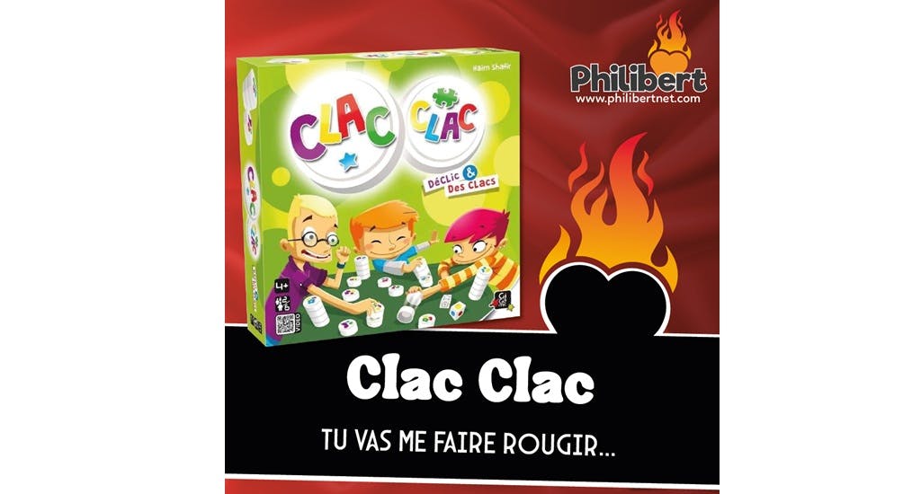 Le jeu de société Clac Clac