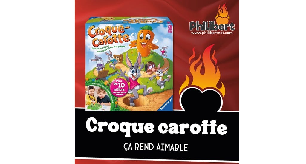 Le jeu de société Croque Carotte