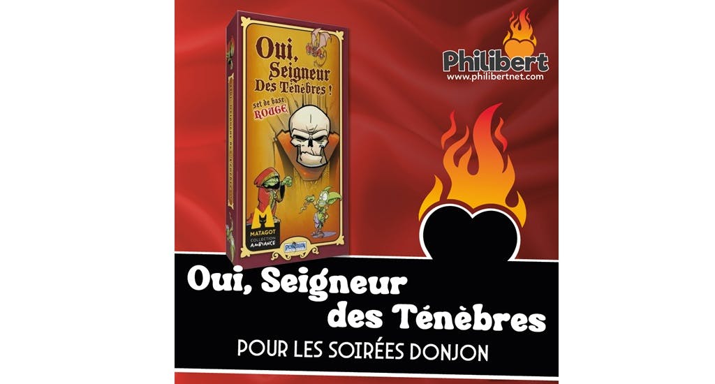 Le jeu de société Oui, Seigneur des Ténèbres !