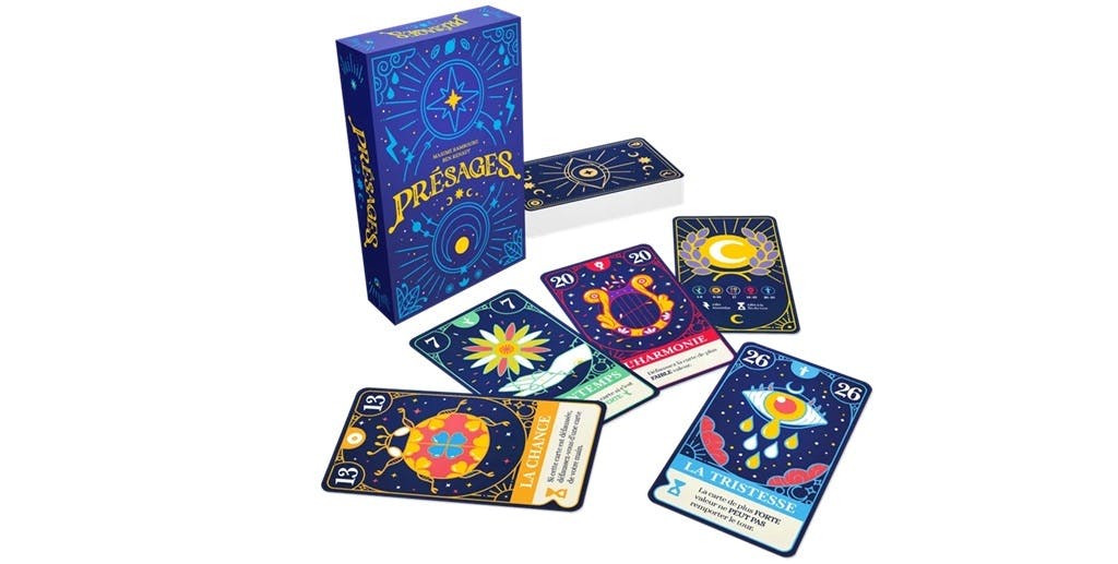 Le jeu de société Présages de Spiral Éditions