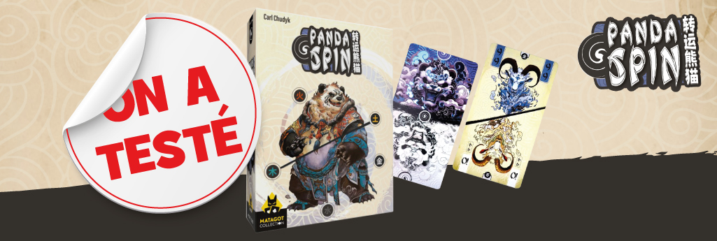 Avis sur le jeu de société Panda Spin