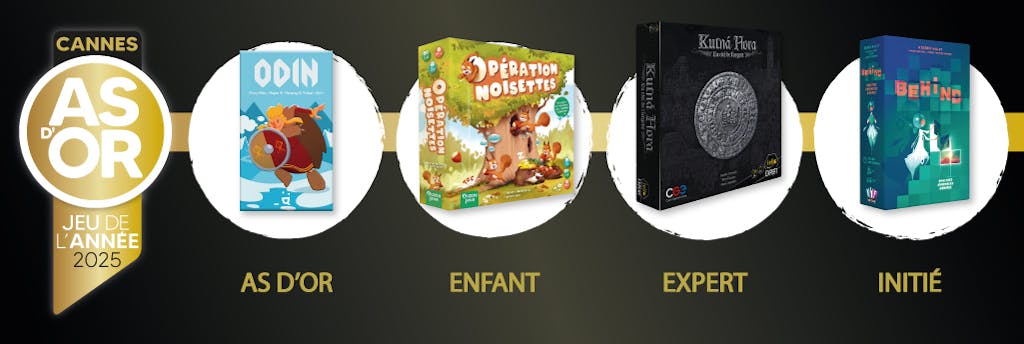 Les 4 gagnants de l'As d'Or 2025