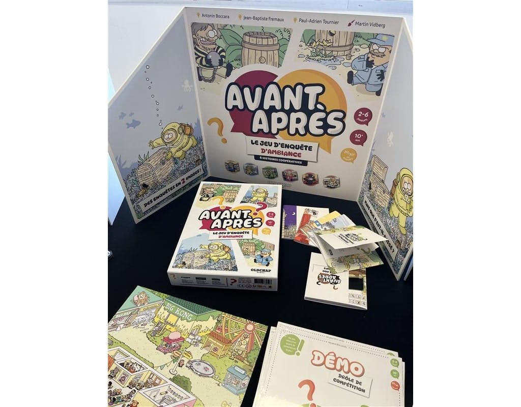 Le jeu de société Avant Après