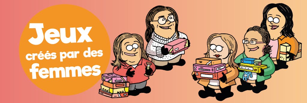 7 jeux de société créés par des femmes