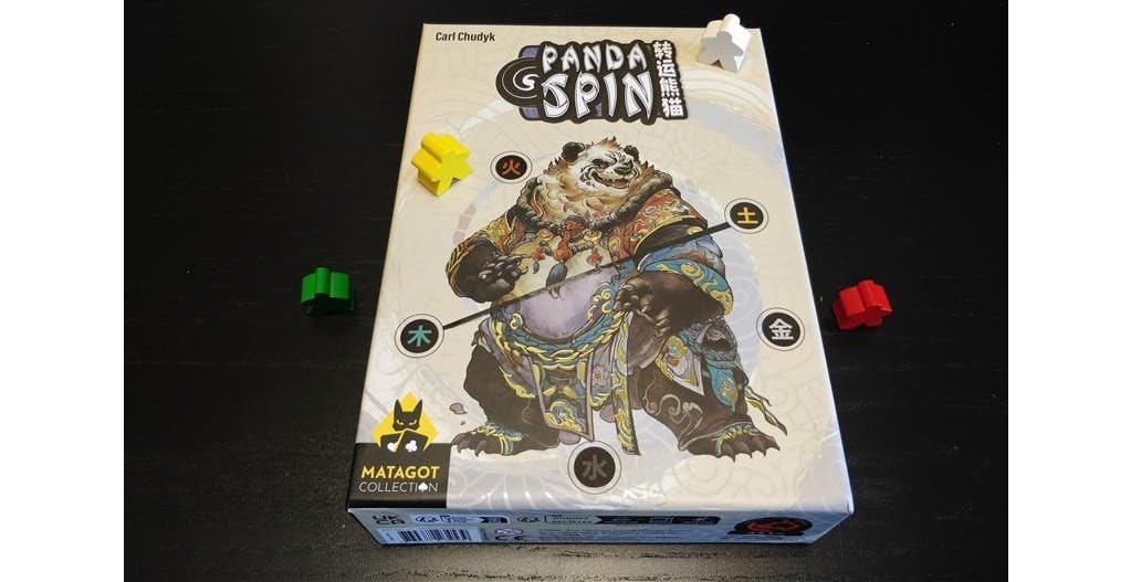 La boîte du jeu Panda Spin