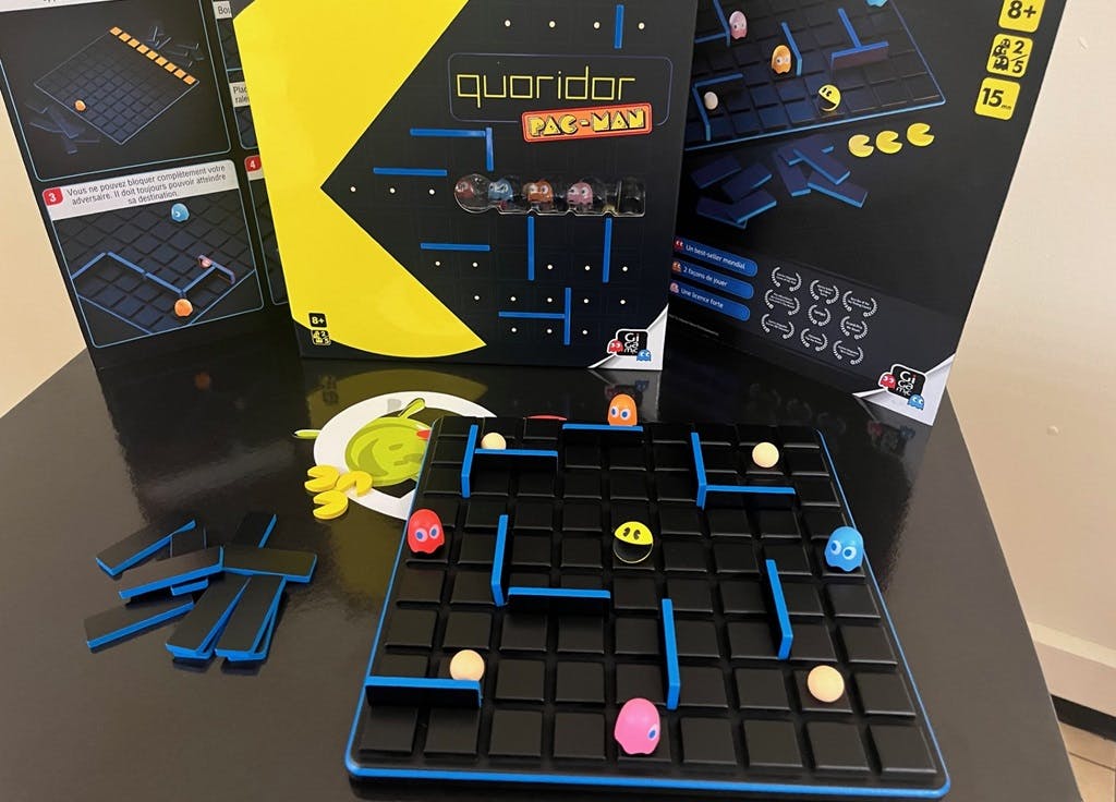 Le jeu de société Quoridor Pac-Man de Gigamic
