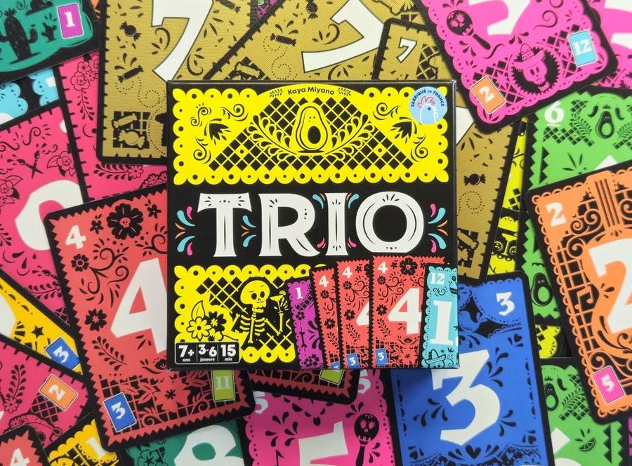 Le jeu de société Trio de Cocktail Games