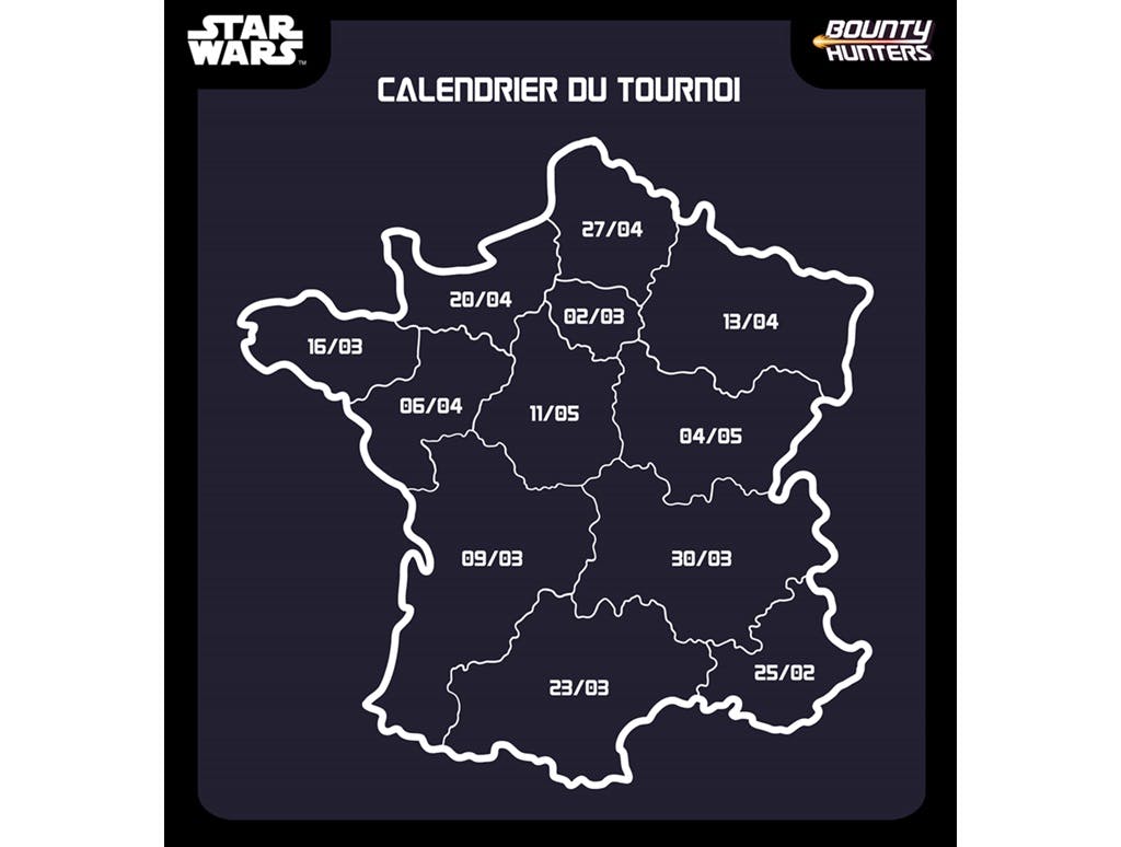 Les dates du tournoi Bounty Hunters