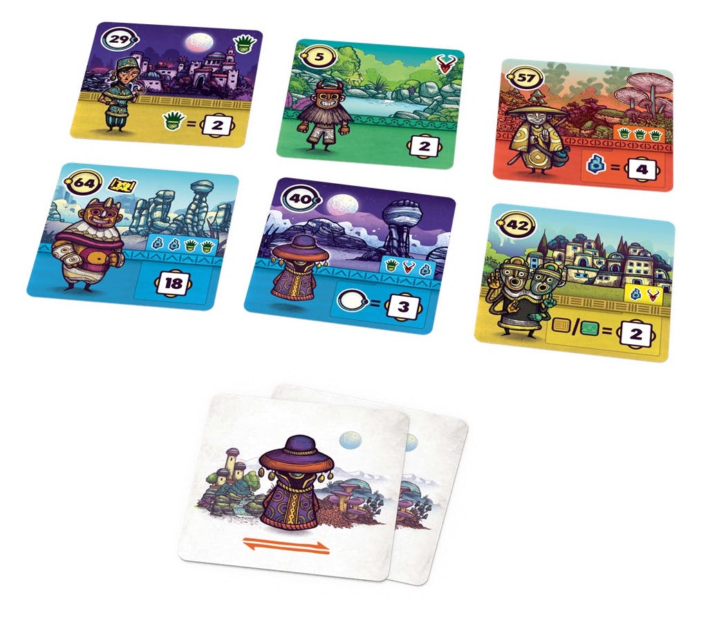 Cartes du jeu Faraway