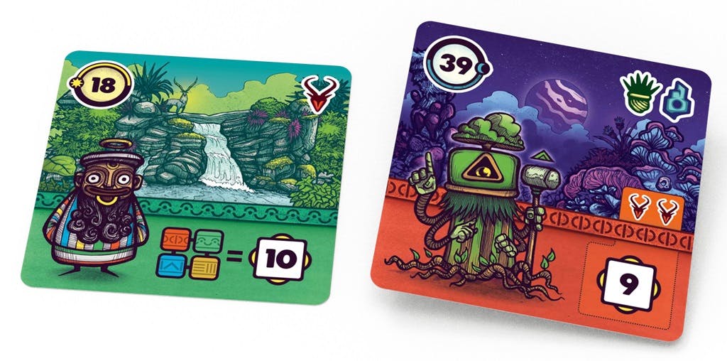 Cartes du jeu Faraway