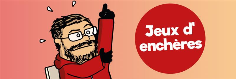 Sélection des jeux de société d'enchères