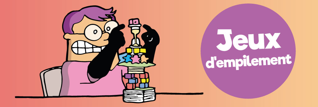 10 jeux d'empilement et de construction