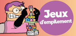10 jeux d'empilement et de construction