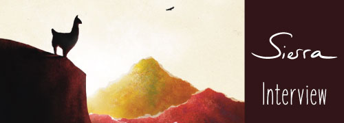 Interviews de l'éditeur Blam! et de Pierre Buty, l'auteur de Sierra