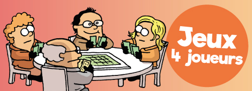 10 jeux de société qui se jouent à 4 joueurs