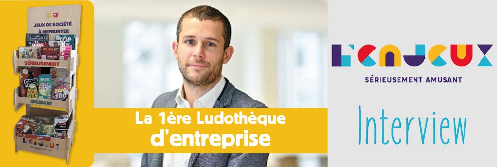 Interview de Simon Chourreau, fondateur de la société lyonnaise L'Enjeux