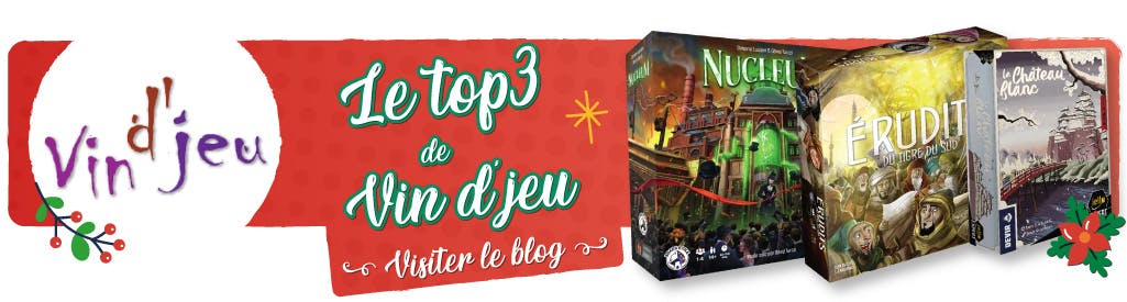 Noël 2024 : le top 3 des meilleurs jeux selon Vin d'Jeu