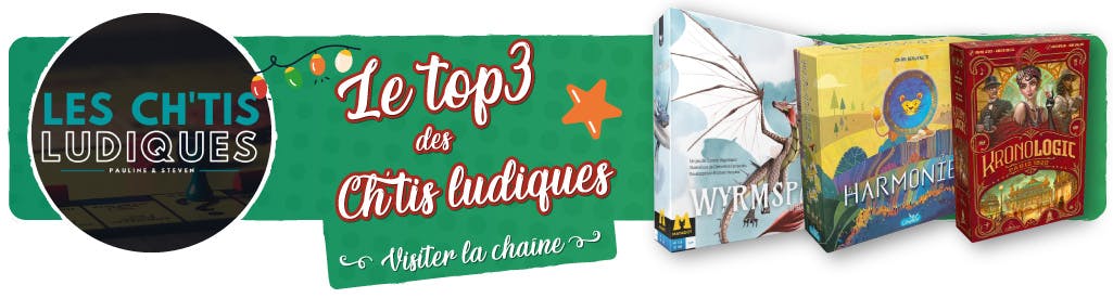 Noël 2024 : le top 3 des meilleurs jeux selon Les Ch'tits Ludiques