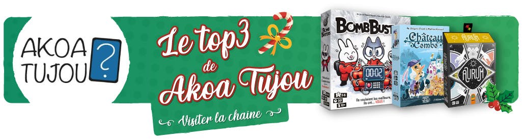 Noël 2024 : le top 3 des meilleurs jeux selon Akoa Tujou