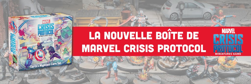 Les Plus Puissants de la Terre : la nouvelle boîte de Marvel Crisis Protocol arrive en version française
