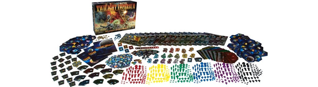 Le matériel de Twilight Imperium