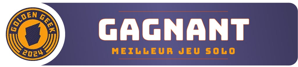 Golden Geek Award 2024 du meilleur jeu solo