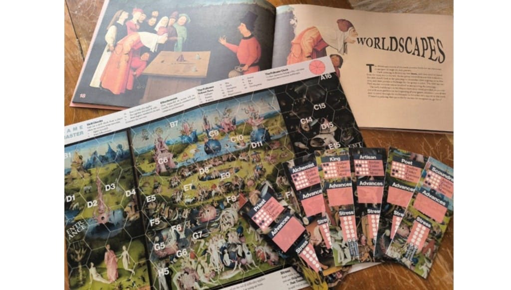 Le jeu de rôle Hieronymus : édition jardin des délices
