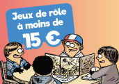 Les jeux de rôle à moins de 15 euros