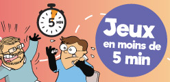 10 jeux de société rapides (moins de 5 minutes)