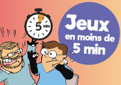 10 jeux de société rapides (moins de 5 minutes)