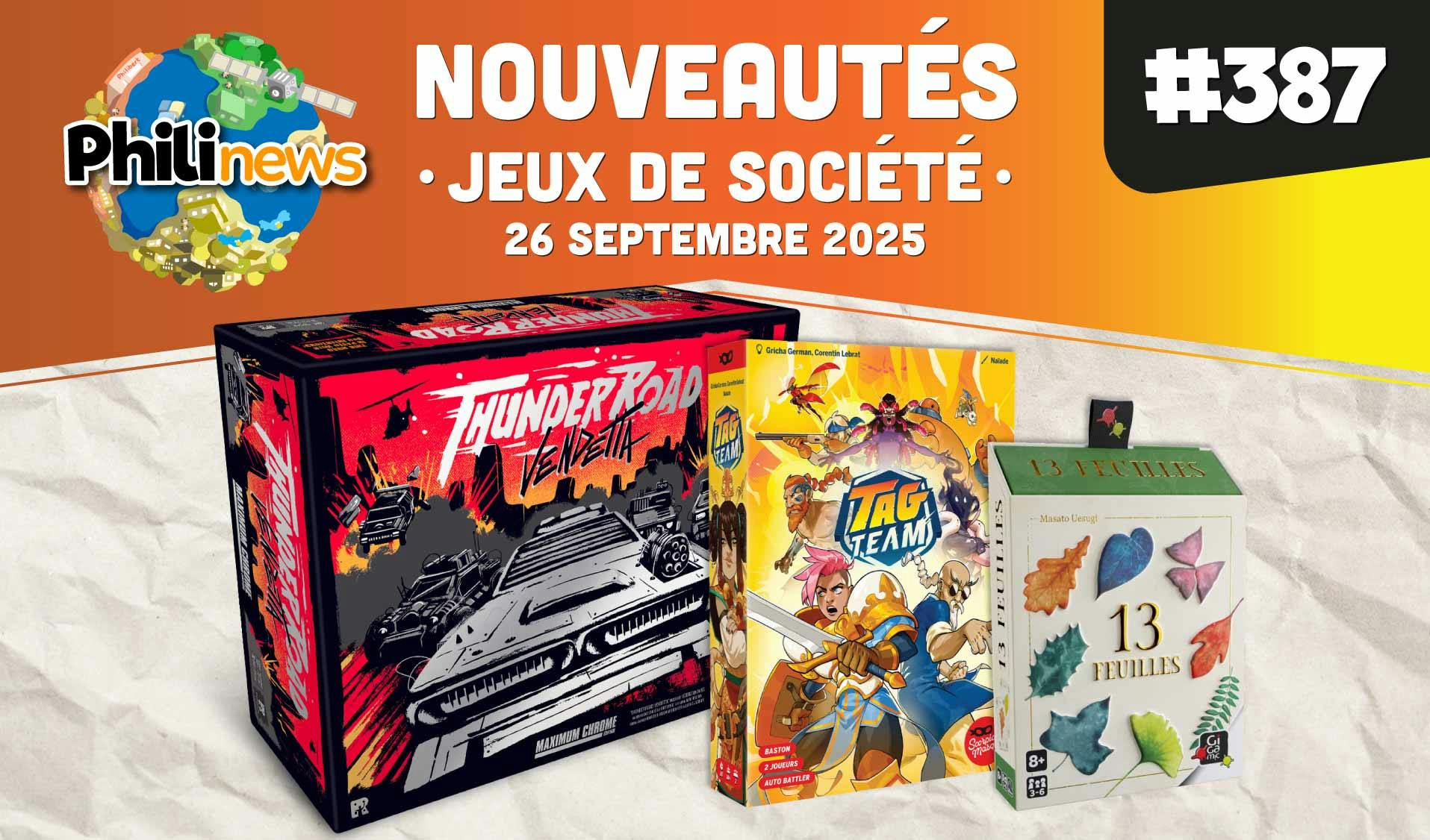 Philinews 387 - Nouveautés ludiques