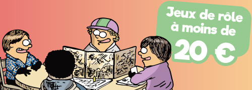 Sélection : les jeux de rôle à moins de 20 euros
