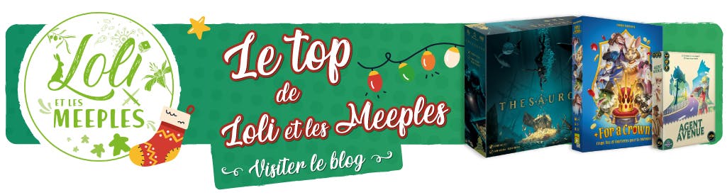 Loli et les Meeples vous conseille ces jeux pour noël 2025