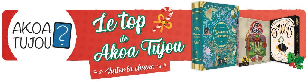 Akoa Tujou vous conseille ces jeux pour noël 2025
