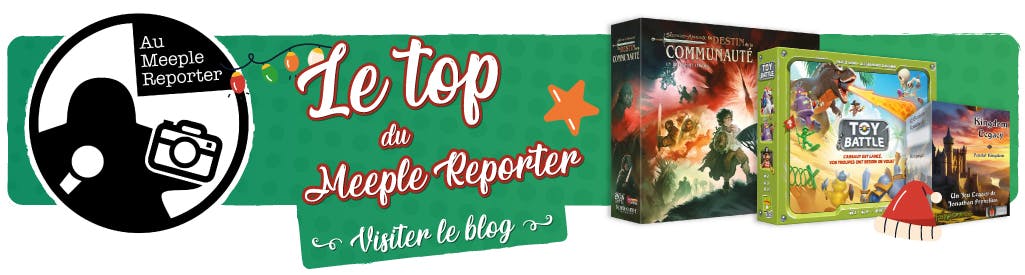 Au Meeple Reporteur vous conseille ces jeux pour noël 2025