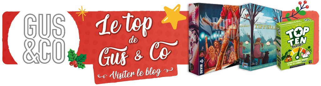 Gus&Co vous conseille ces jeux pour noël 2025